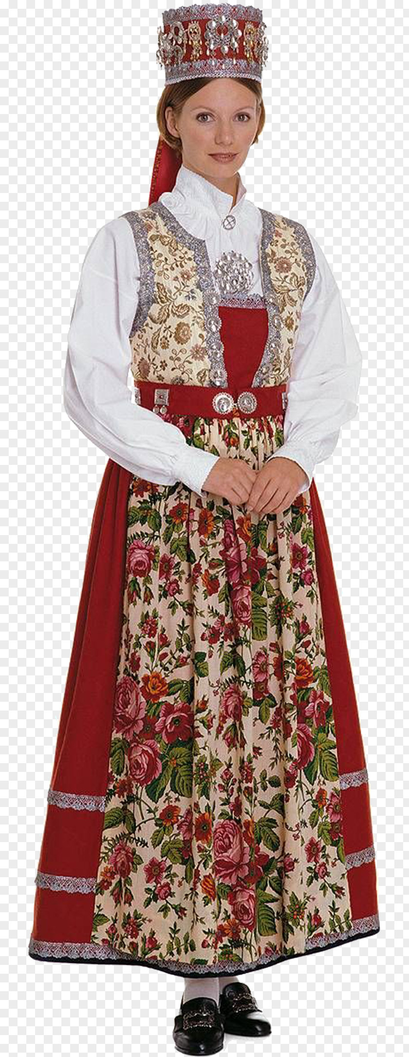 Dress Folk Costume Bunad Norway Clothing PNG