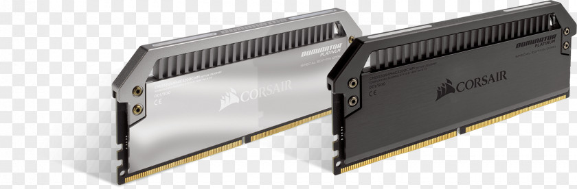High Angle Shot Corsair Components DDR4 SDRAM Computer Data Storage Memory PNG