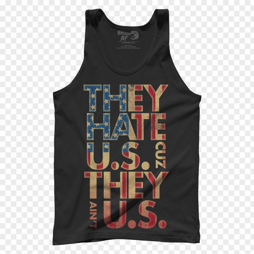 T-shirt Gilets Sleeveless Shirt United States PNG