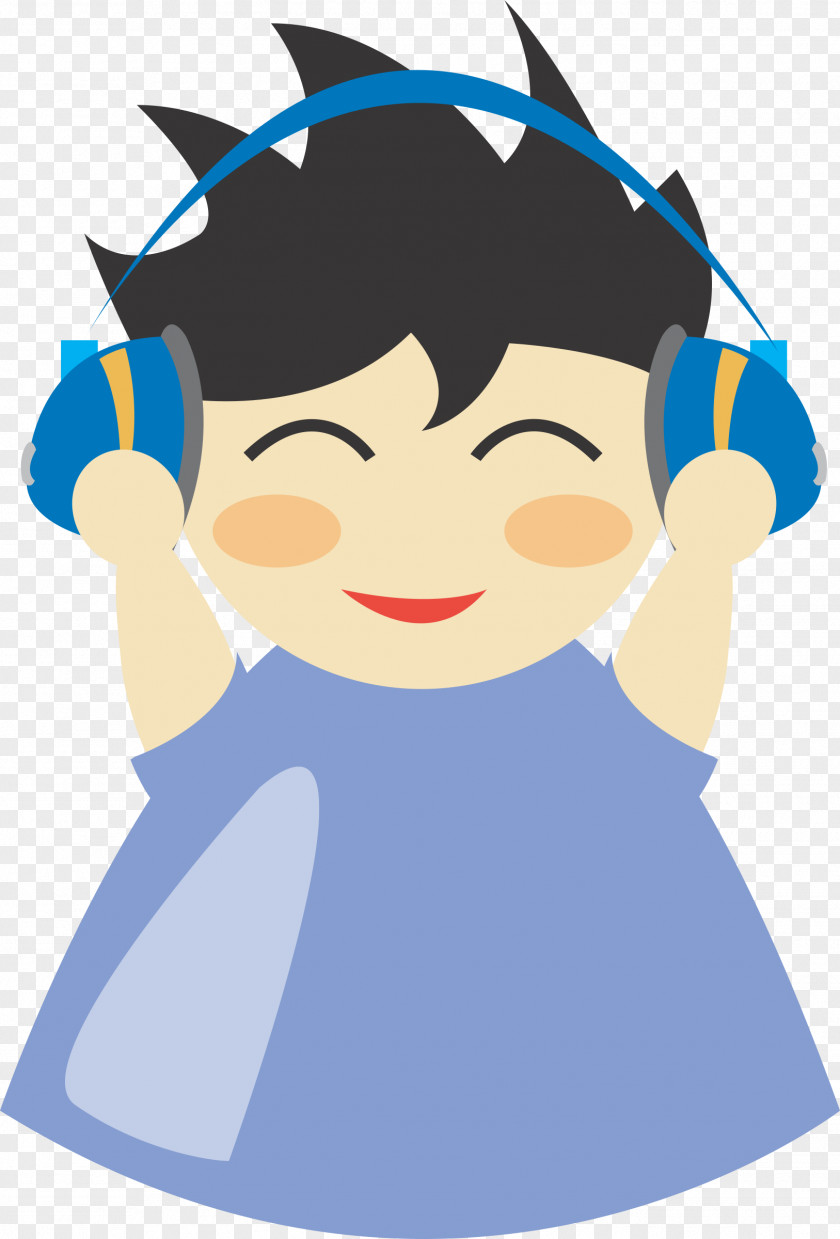 Cartoon Headphones Clip Art PNG