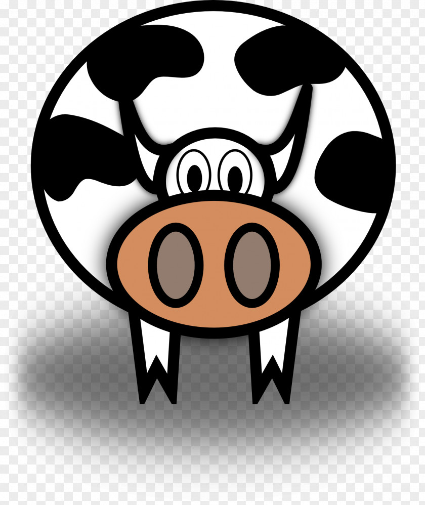 Cow Cartoon Holstein Friesian Cattle Animation Dairy Clip Art PNG