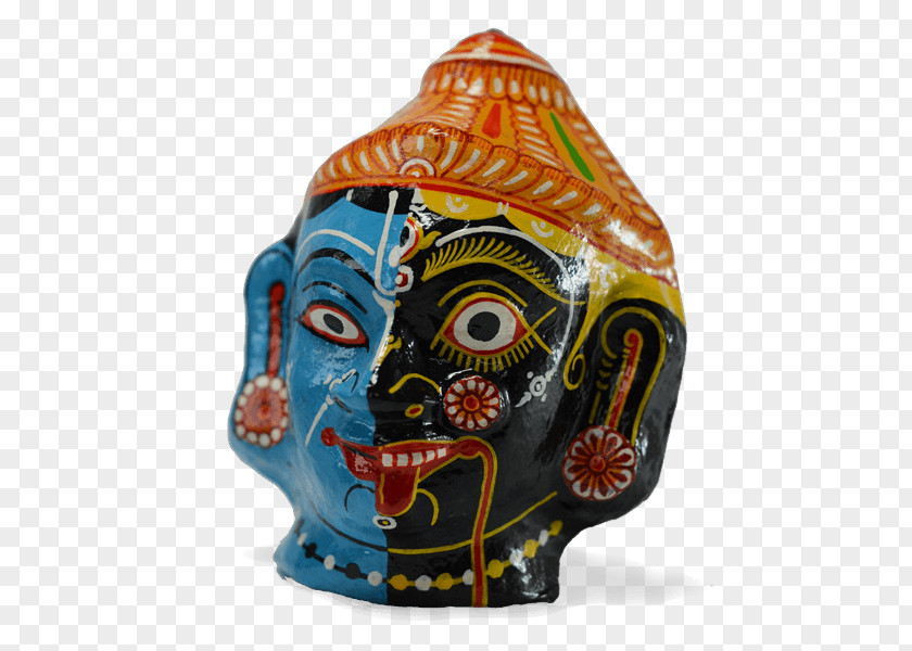 Krishna Kali Subhadra Vishnu Mask PNG
