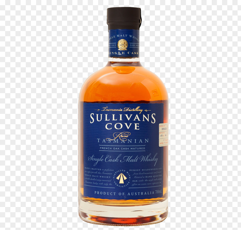 Cove Whiskey Single Malt Whisky Scotch Sullivans PNG