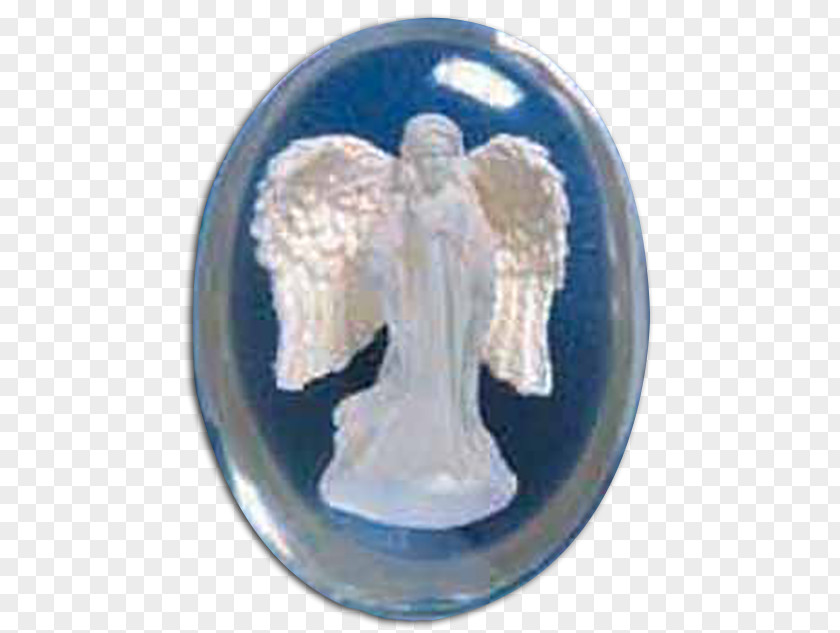 Creative Christmas Forehead Protector Guardian Angel Worry Stone Figurine Collectable PNG