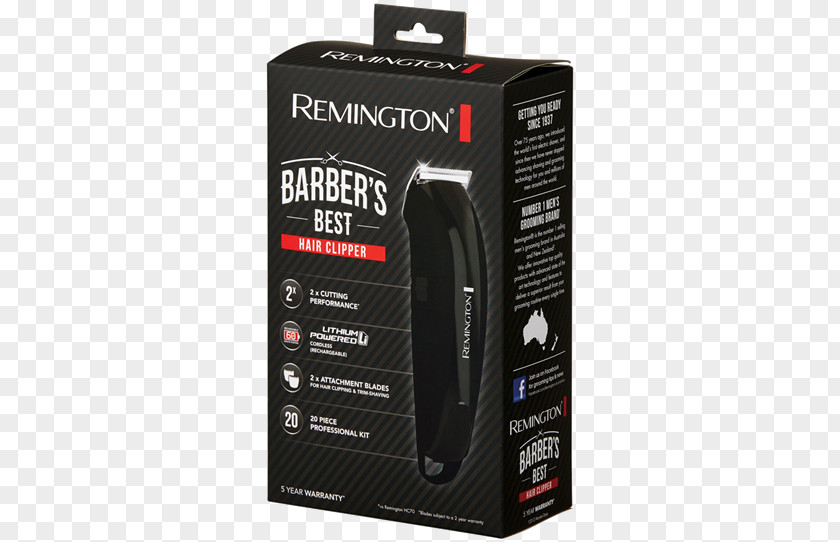 Beard Hair Clipper Remington Products Barber PNG