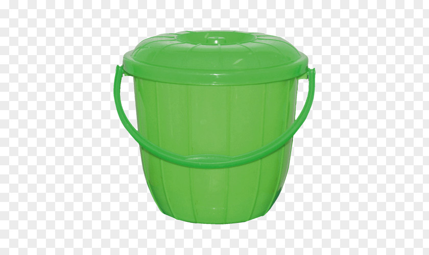 Bucket Plastic Lid Cachepot Container PNG