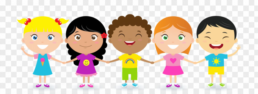 Children Holding Hands Child Drawing Clip Art PNG