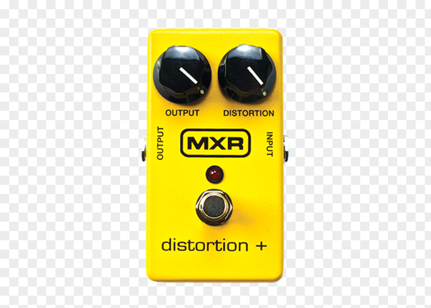 Guitar MXR Distortion + Effects Processors & Pedals Dunlop Distortion+ M104 PNG