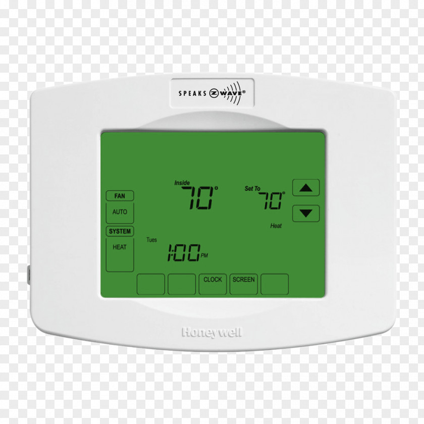Honeywell Programmable Thermostat Z-Wave ZWStat PNG