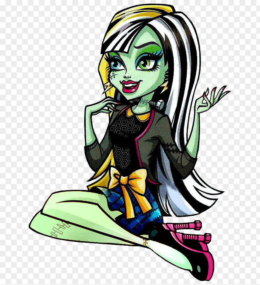 Monster Frankie Stein High Illustration Image Character PNG