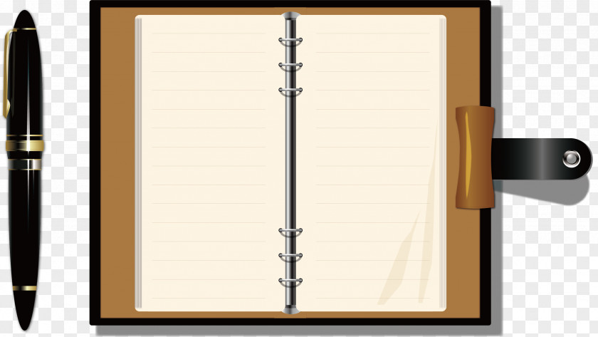 Pen Paper Notebook Fountain PNG