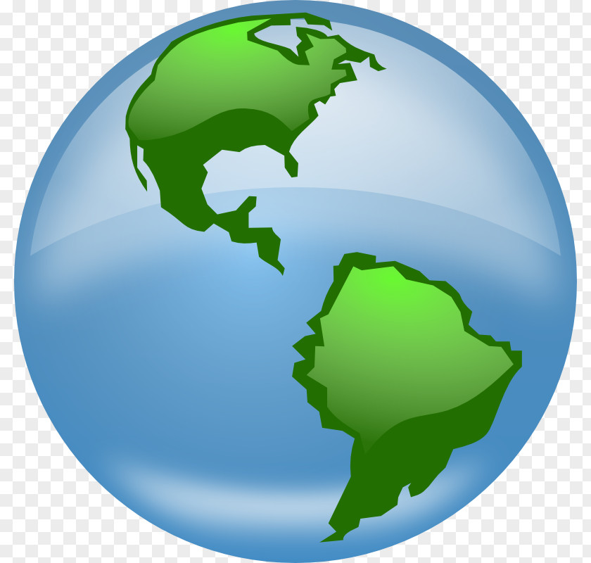 Picture Of A Globe Earth World Clip Art PNG