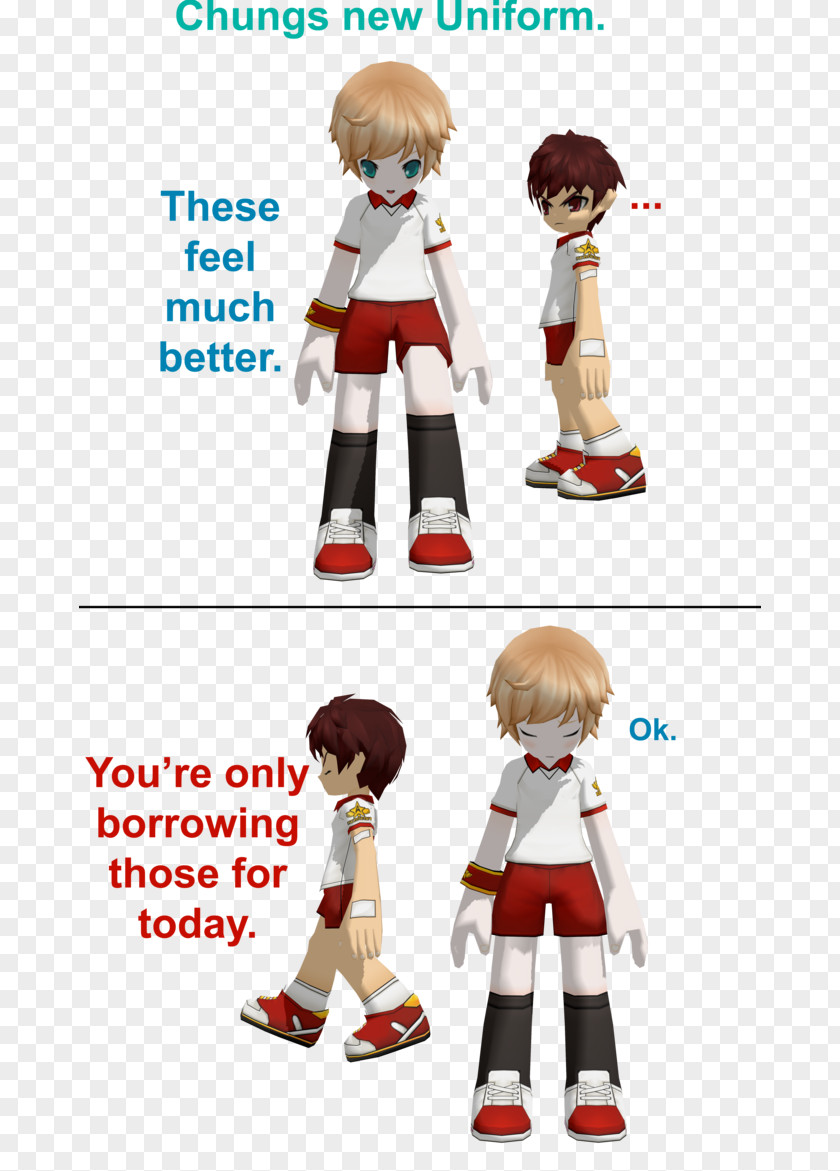 SPORTS DAY Figurine Action & Toy Figures Cartoon Costume Uniform PNG