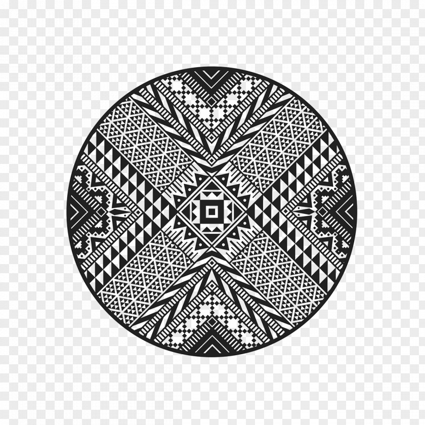 Symbol Mandala Pattern PNG
