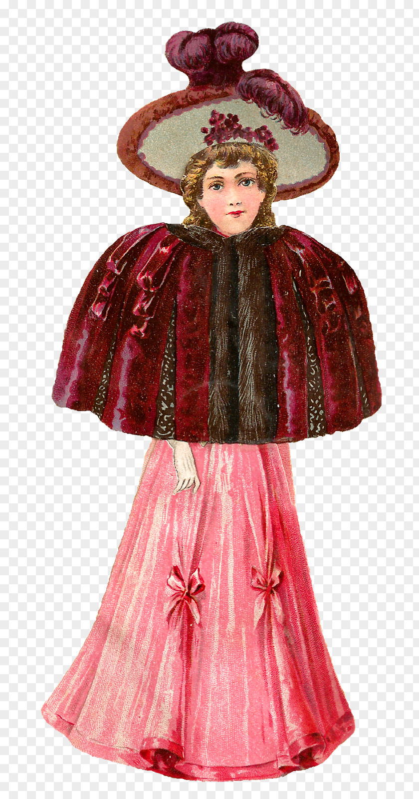 Fashion Illustration Victorian Era Dress Ball Gown PNG