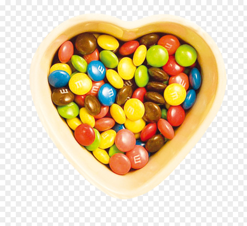 Heart-shaped Candy Tray Lollipop Jelly Bean Caramel PNG