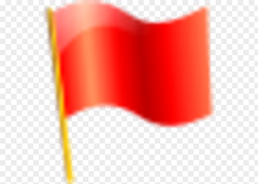 Red Flag Close-up Font PNG