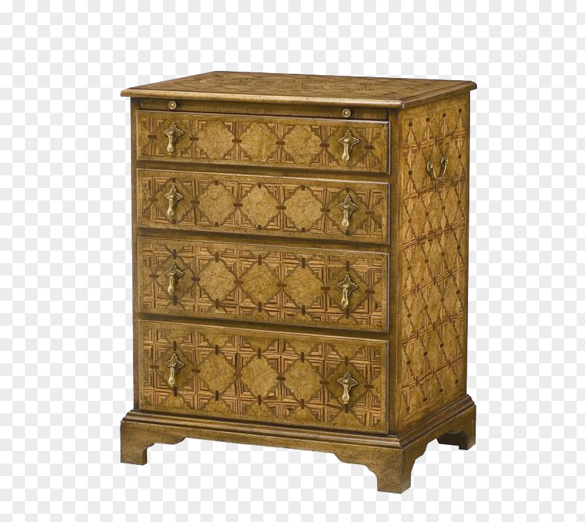 3d Creative Hand-painted TV Cabinet Drawer Nightstand Table Furniture Cabinetry PNG