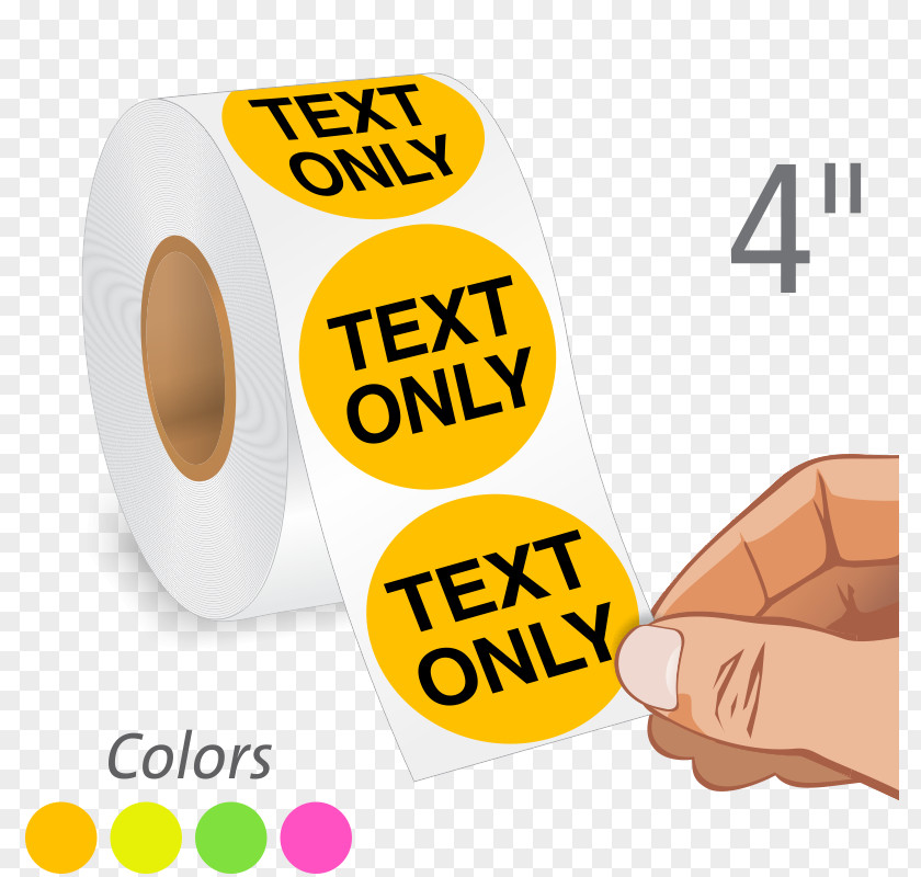 Fluorescent Paper Label Sticker Post-it Note PNG