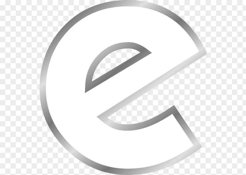 Letter E Alphabet Clip Art PNG