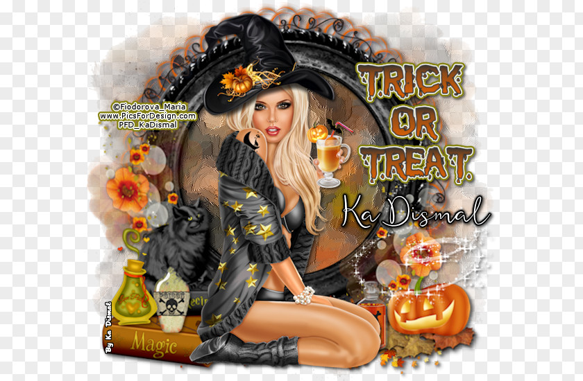 Trick Or Treath Album Cover Photomontage PNG