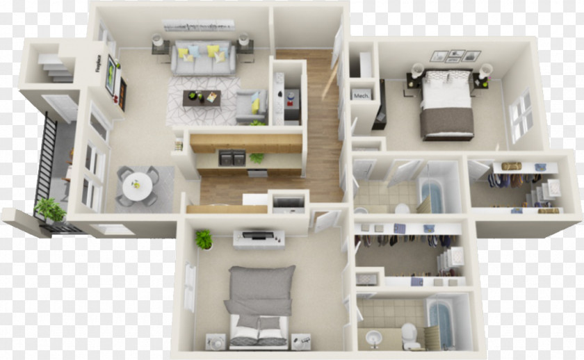 Apartment The Oaks At Valley Ranch Homes House Buckhorn Station Bedroom PNG