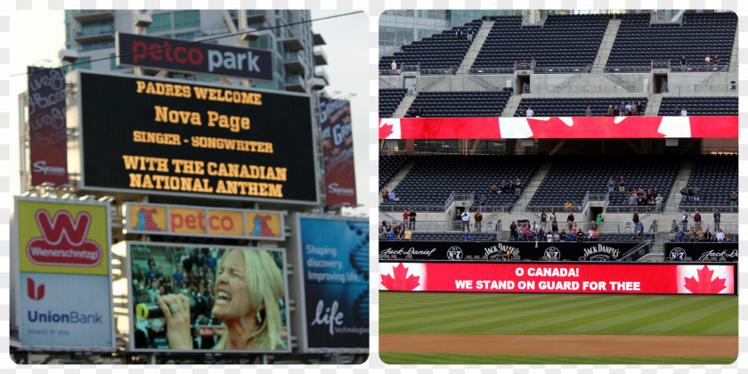 Baseball Park Scoreboard Display Advertising Device PNG