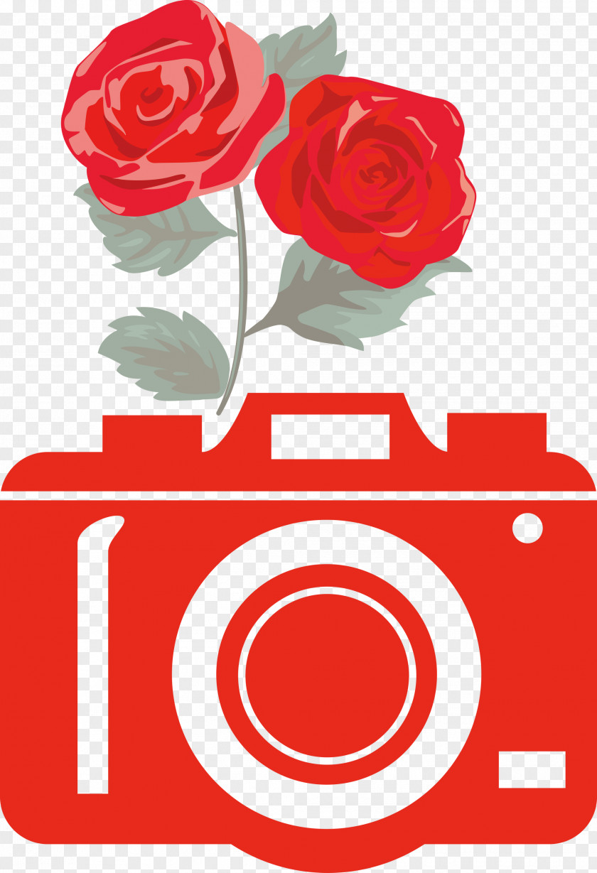 Camera Flower PNG