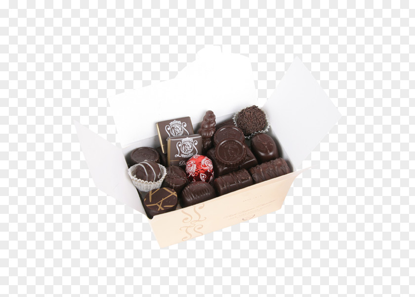 Dark Chocolate Fudge Belgian Praline Truffle Balls PNG