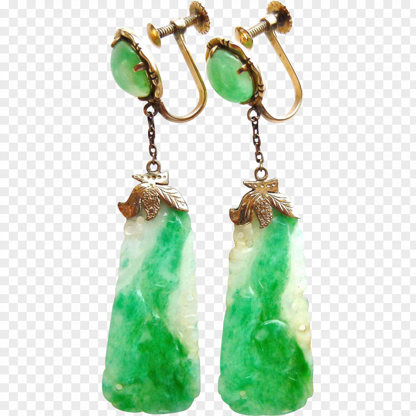 Emerald Earring Body Jewellery Jade PNG