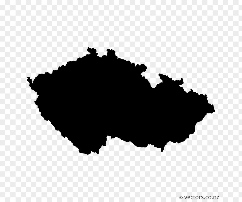 Grey Pattern Flag Of The Czech Republic Vector Map Royalty-free PNG