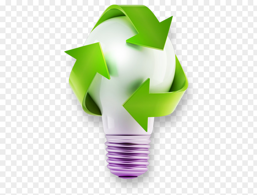 Recycling Plant Green Leaf Logo PNG