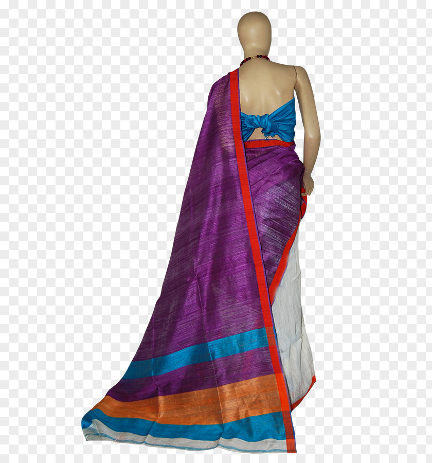 Silk Saree Dress PNG