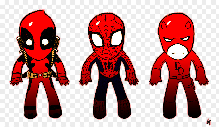 Spider-man Spider-Man Daredevil Deadpool Clint Barton Captain America PNG