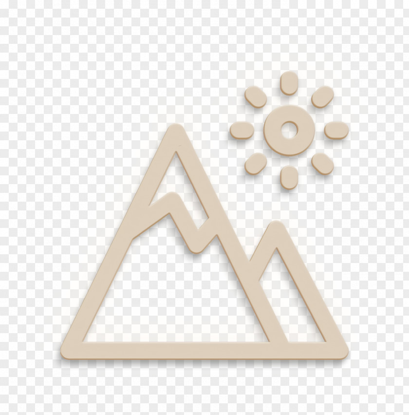 Summer Holidays Icon Mountains Mountain PNG