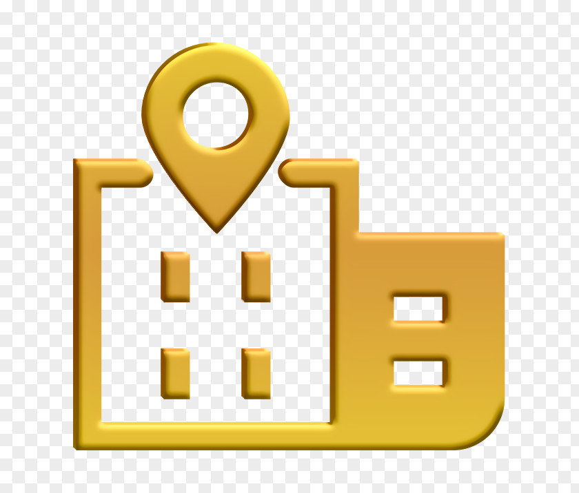 Symbol Position Icon Bulding Google Map Location PNG