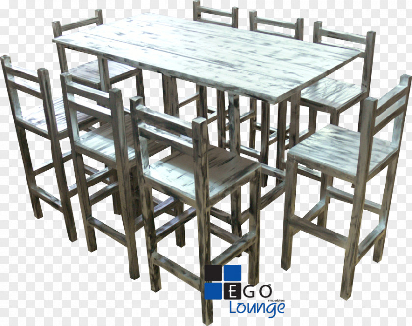 Table Chair Vintage Dining Room Furniture PNG