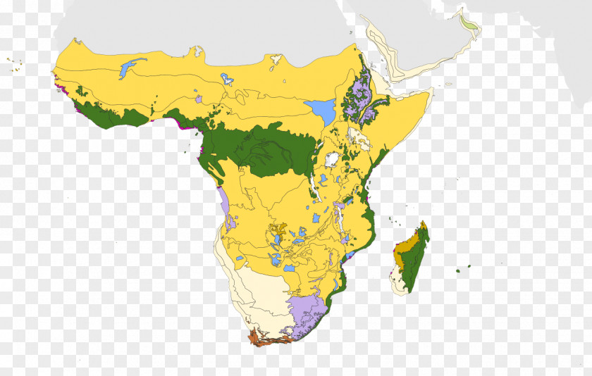 United States Anthropogenic Biome World Map PNG
