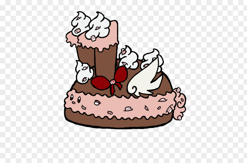 Chocolate Cake Birthday Torte Clip Art PNG