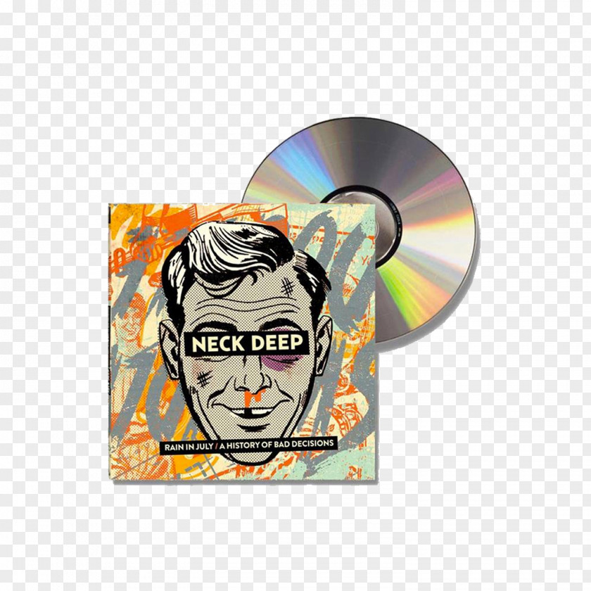Custom Albums Rain In July / A History Of Bad Decisions Neck Deep The Peace And Panic PNG