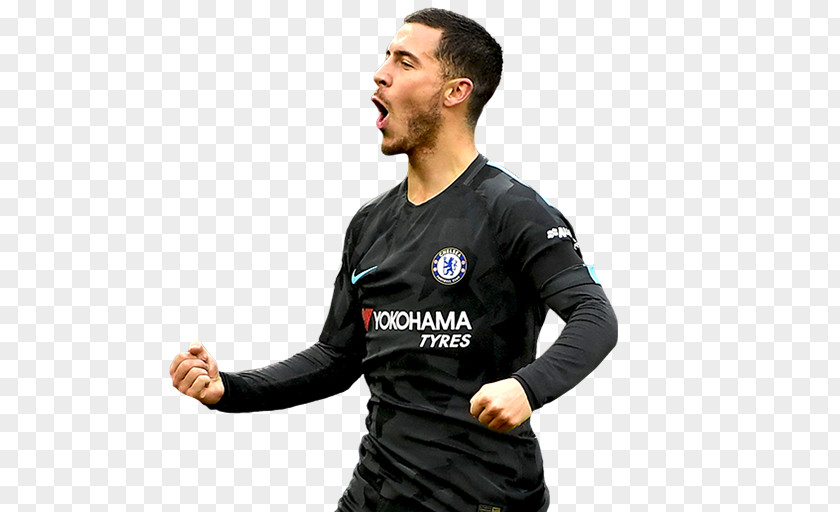 Eden Hazard FIFA 18 13 15 17 PNG