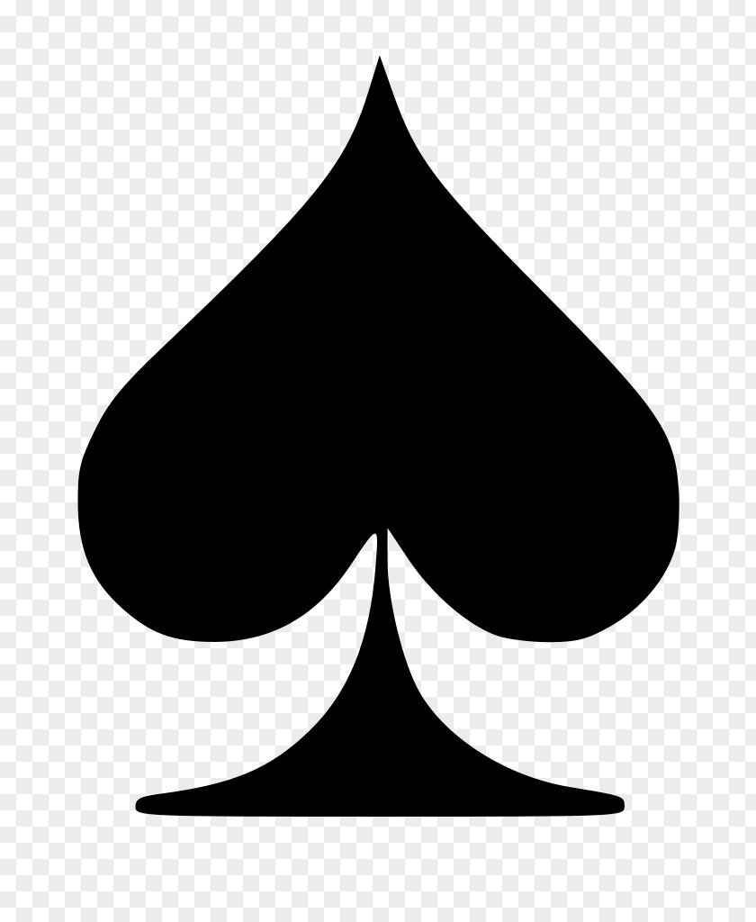 Ace Card Playing Of Spades Suit PNG