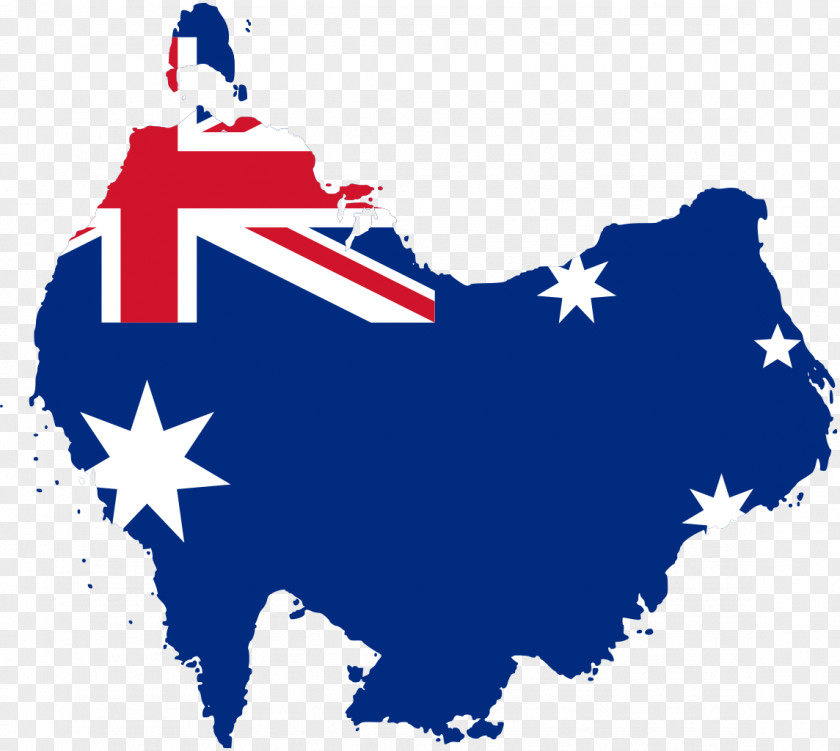 Australia Flag Of Map Clip Art PNG