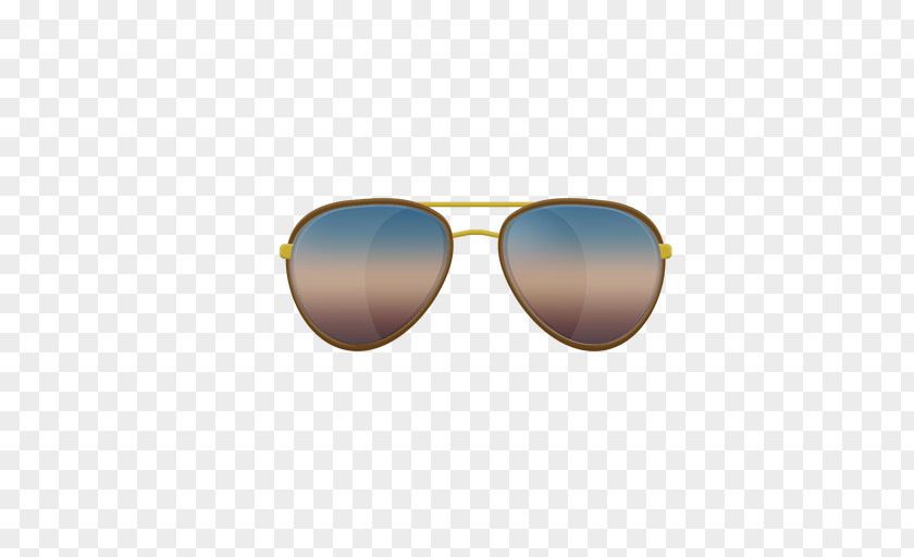 Blue Sunglasses Aviator Eyewear PNG