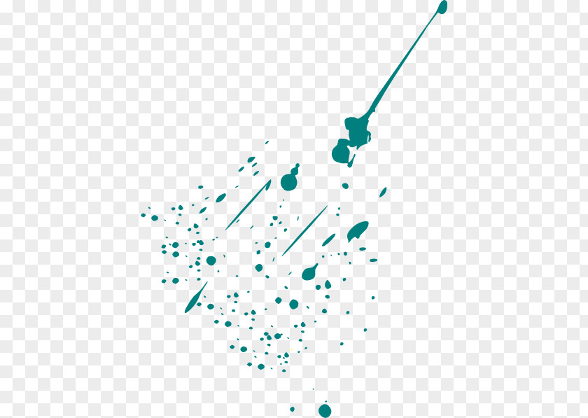 Milk Splatter Watercolor Painting Clip Art PNG