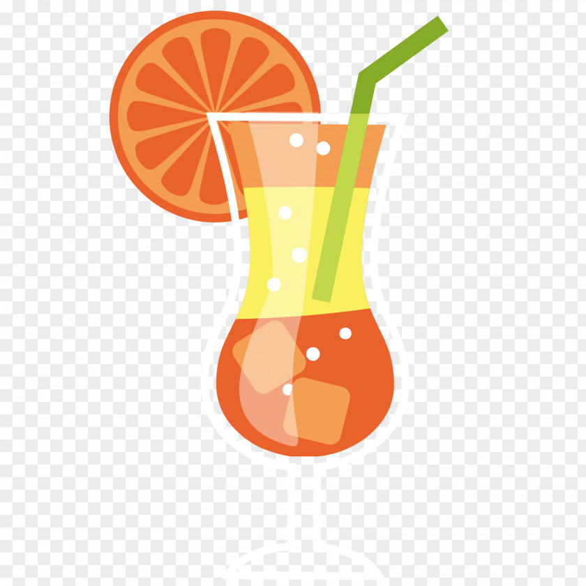 Vector Summer Lemon Cold Drink Soft Orange Juice PNG