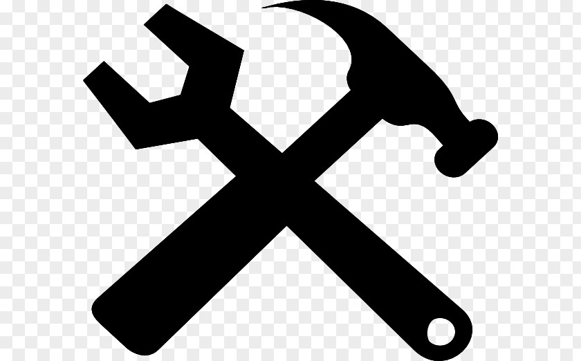 Vector Tools Spanners Hammer Pipe Wrench Tool Clip Art PNG