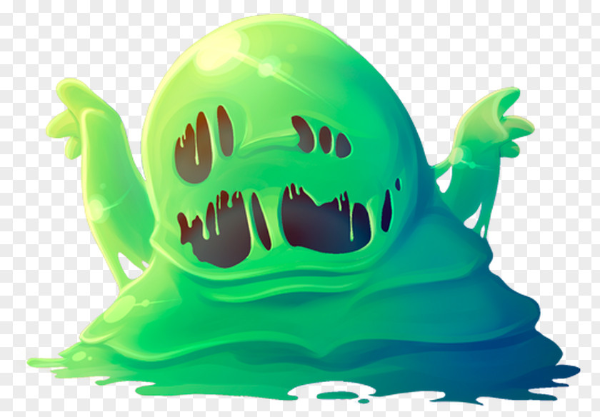 Amphibian Ooze Clip Art Monster PNG