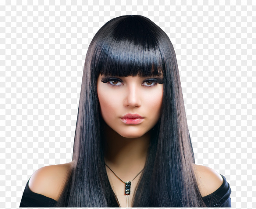 Bay Hairstyle Black Hair Artificial Integrations Bangs PNG