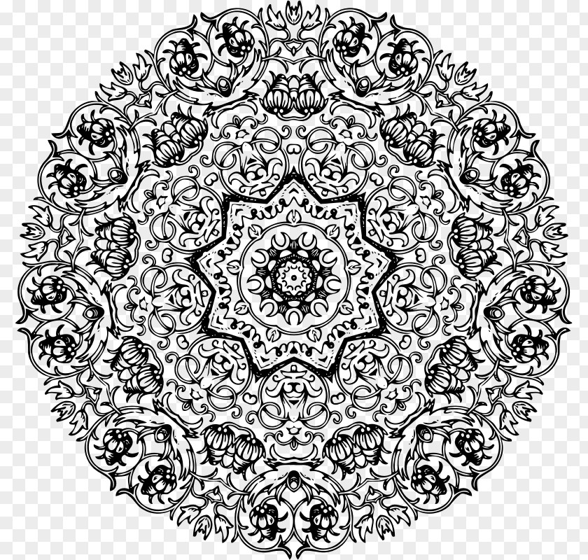 Circle Sacred Geometry Art Drawing PNG